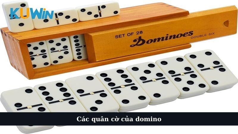 Quân cờ Domino phổ biến nhất sẽ có tối đa 6 chấm