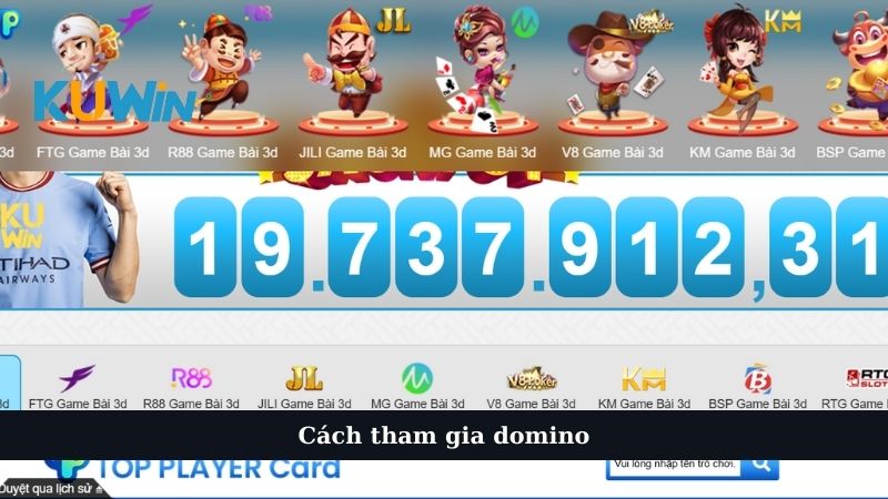 Domino trực tuyến tham gia đơn giản